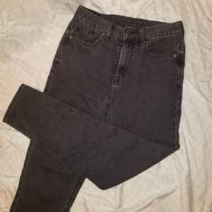 High waisted mom jeans